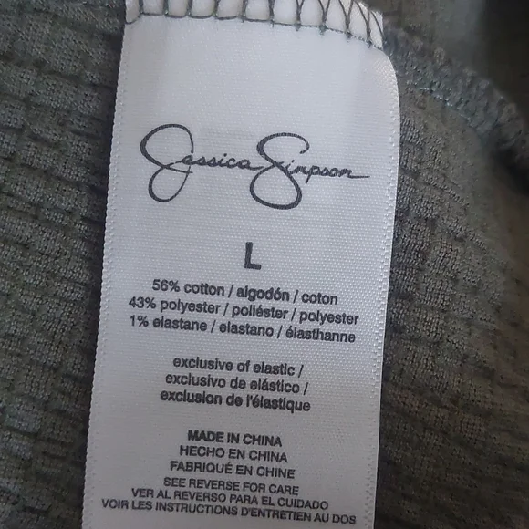 Jessica Simpson Bohemian Off Shoulder Mini Dress Size L - Picture 9 of 10